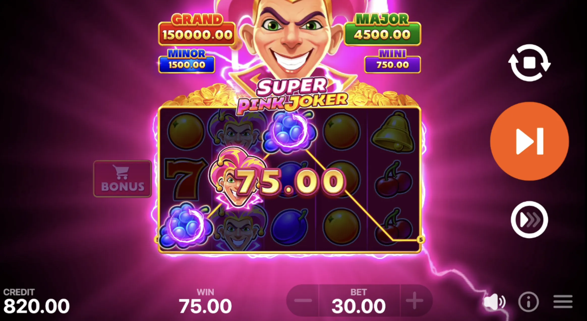 Super Pink Joker: Hold and Win Slot